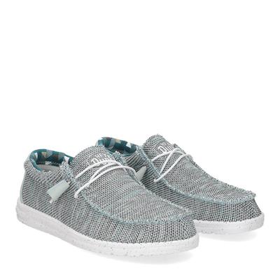 SCARPA UOMO HEYDUDE WALLY SOX ICE GREY