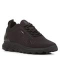 SCARPA DONNA SNEAKERS D SPERICA A-KNITTED TEXT BLACK GEOX