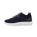 SCARPA DONNA SNEAKERS D SPERICA A-KNITTED TEXT NAVY GEOX