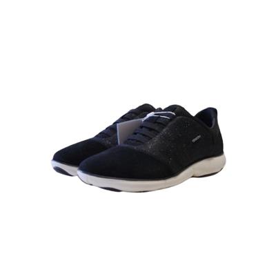 SCARPA DONNA SNEAKERS D NEBULA G GLIT TEXT SUEDE GEOX